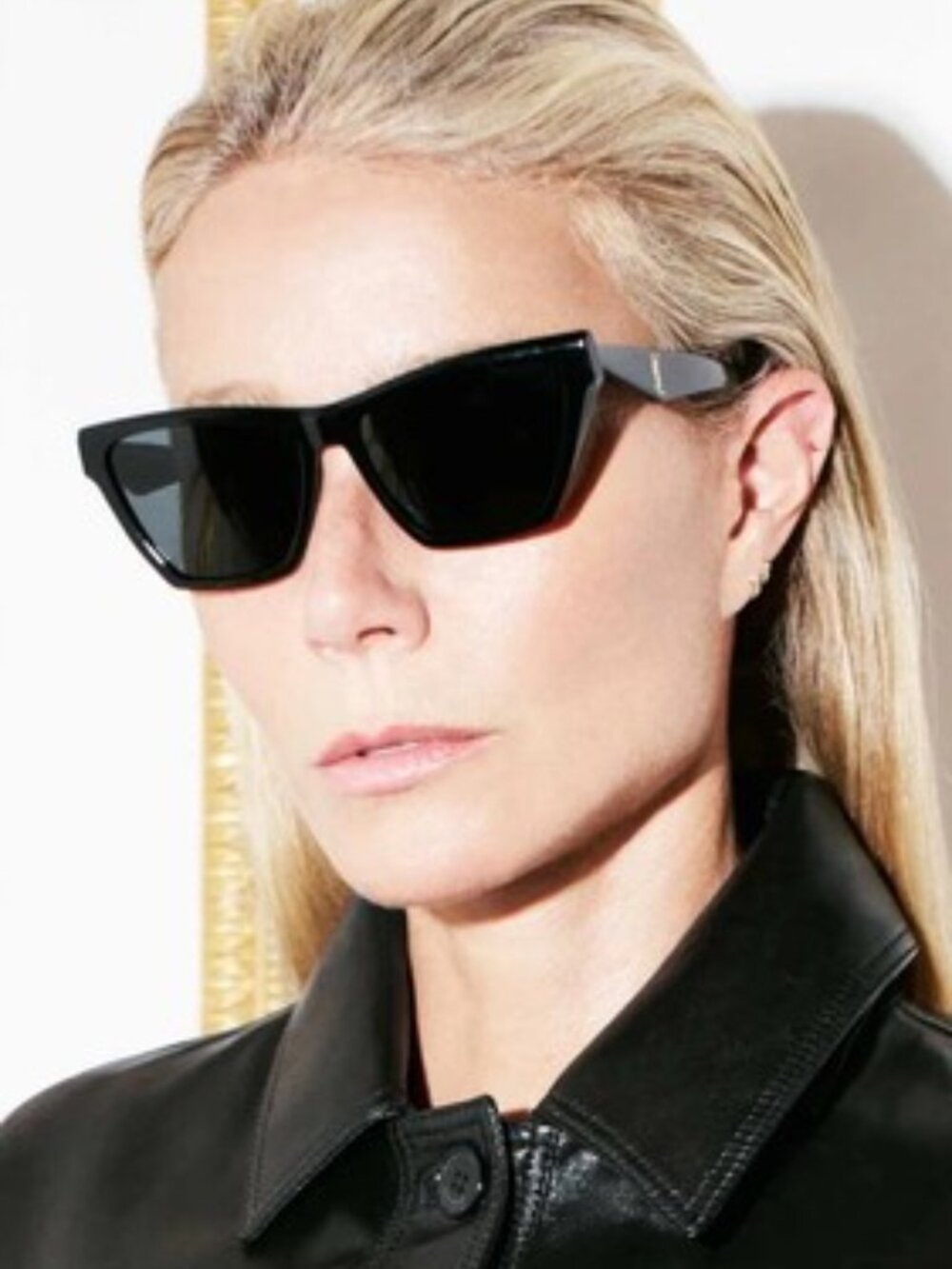 NEW SAINT LAURENT CAT EYE WOMEN BLACK SL M103 002 SUNGLASSES